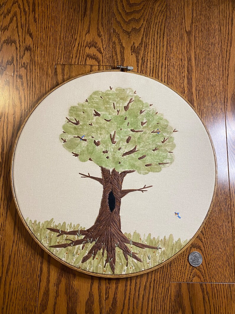 Tree of Life Mixed Media Wall Art