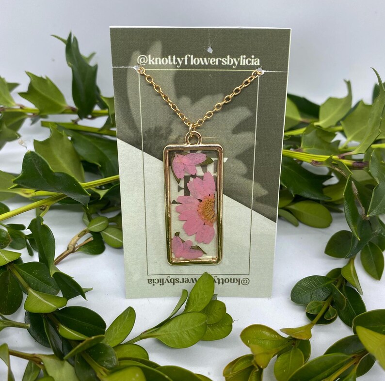 Handmade Resin Necklace