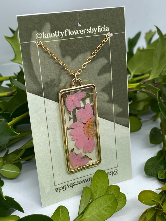 Handmade Resin Necklace