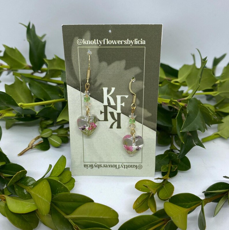 Handmade Heart Earrings
