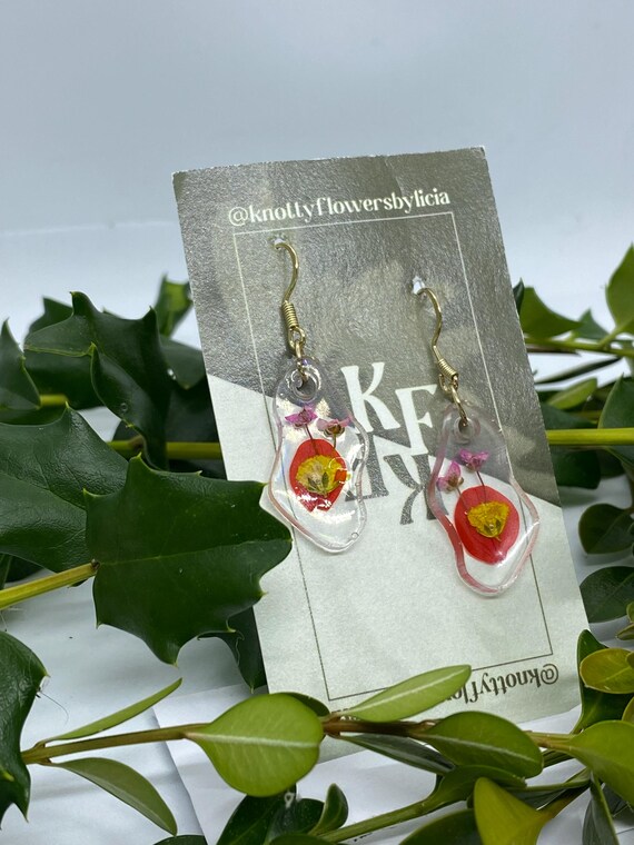 Handmade Resin Earrings